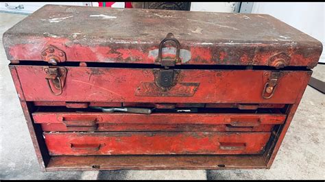 vintage toolbox restoration videos